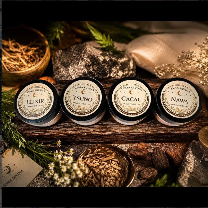 Soma Divina — Elixir, Tsuno, Cacau, Nawa